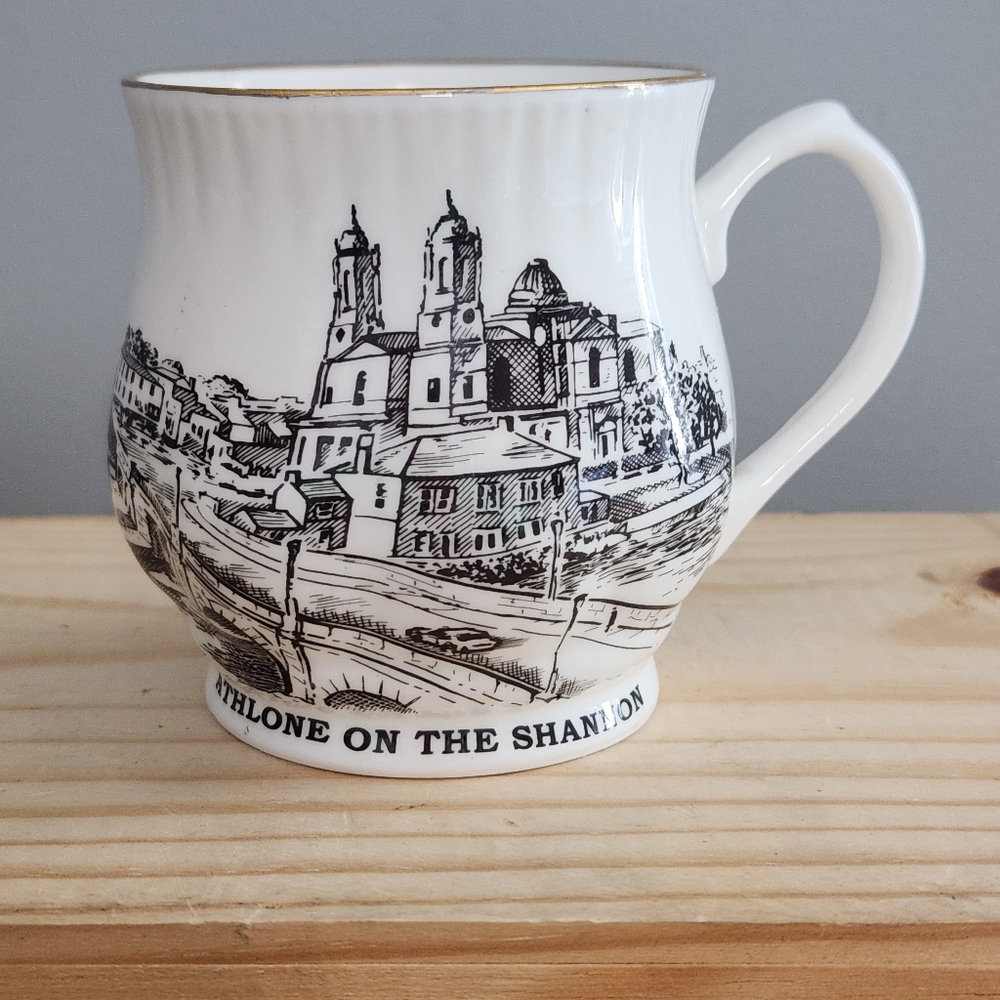 Shannon Bridge Potteries Athlone on the Shannon Irish Mug